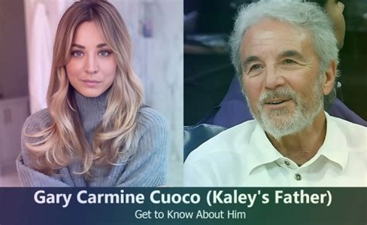 Gary Carmine Cuoco: The Father Of An American Actress And Producer Kaley Cuoco
