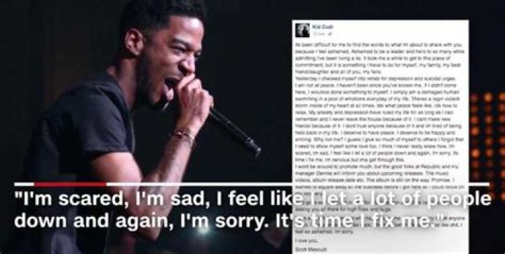 Kid Cudi Checks Himself Into Rehab For Depression