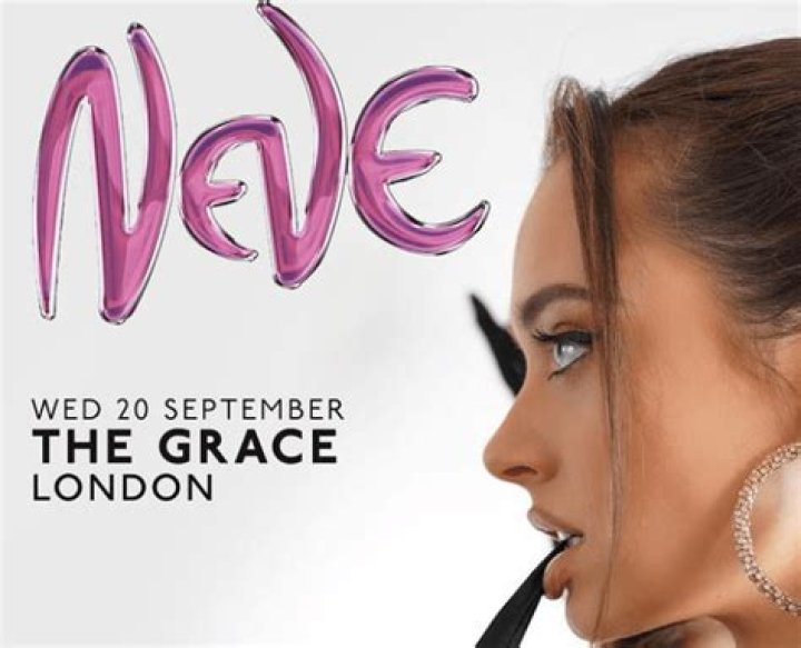 Pop starlet NEVE announces first headline show at The Grace