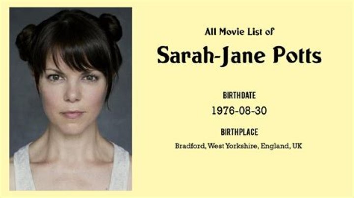 Sarah-Jane Potts Net Worth, Age, Height, Bio, Birthday, Wiki!