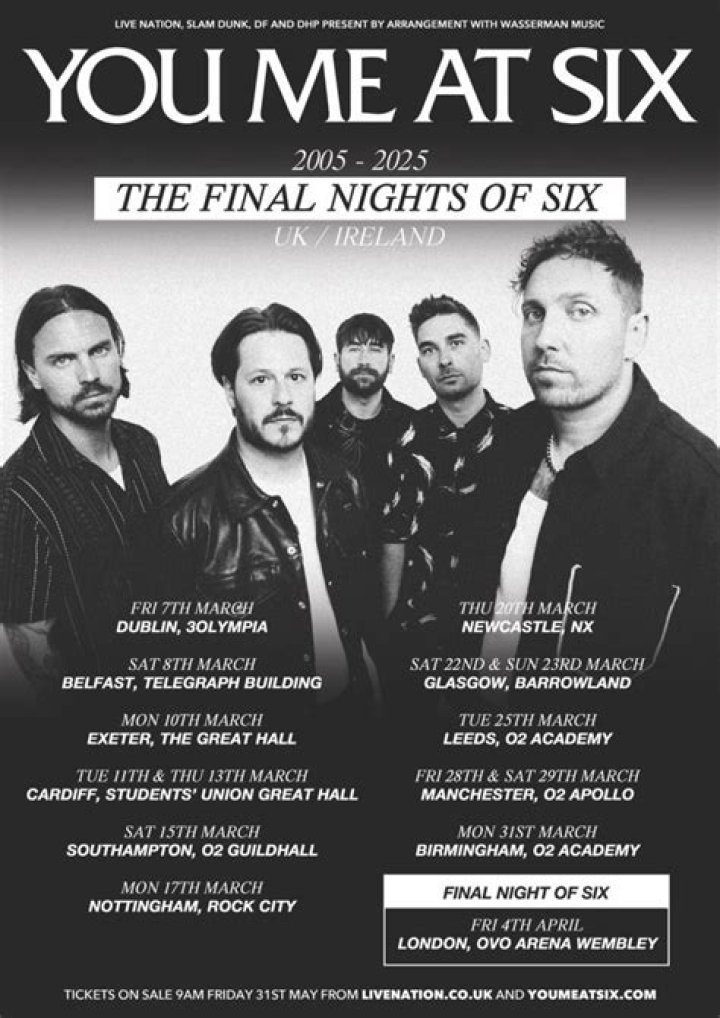 You Me At Six Announce 'Night People' Album Details
